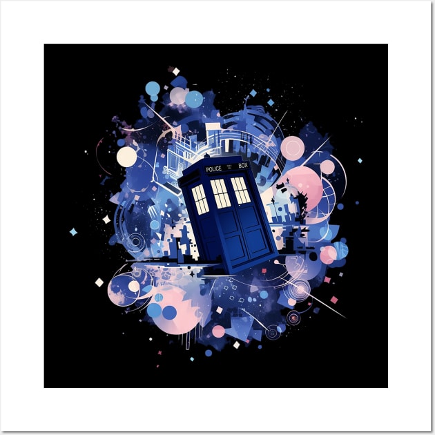 dr who Wall Art by a cat cooking